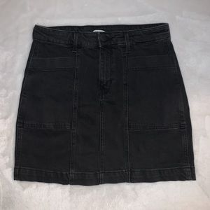 OLD NAVY Black Denim Skirt; Size 4!